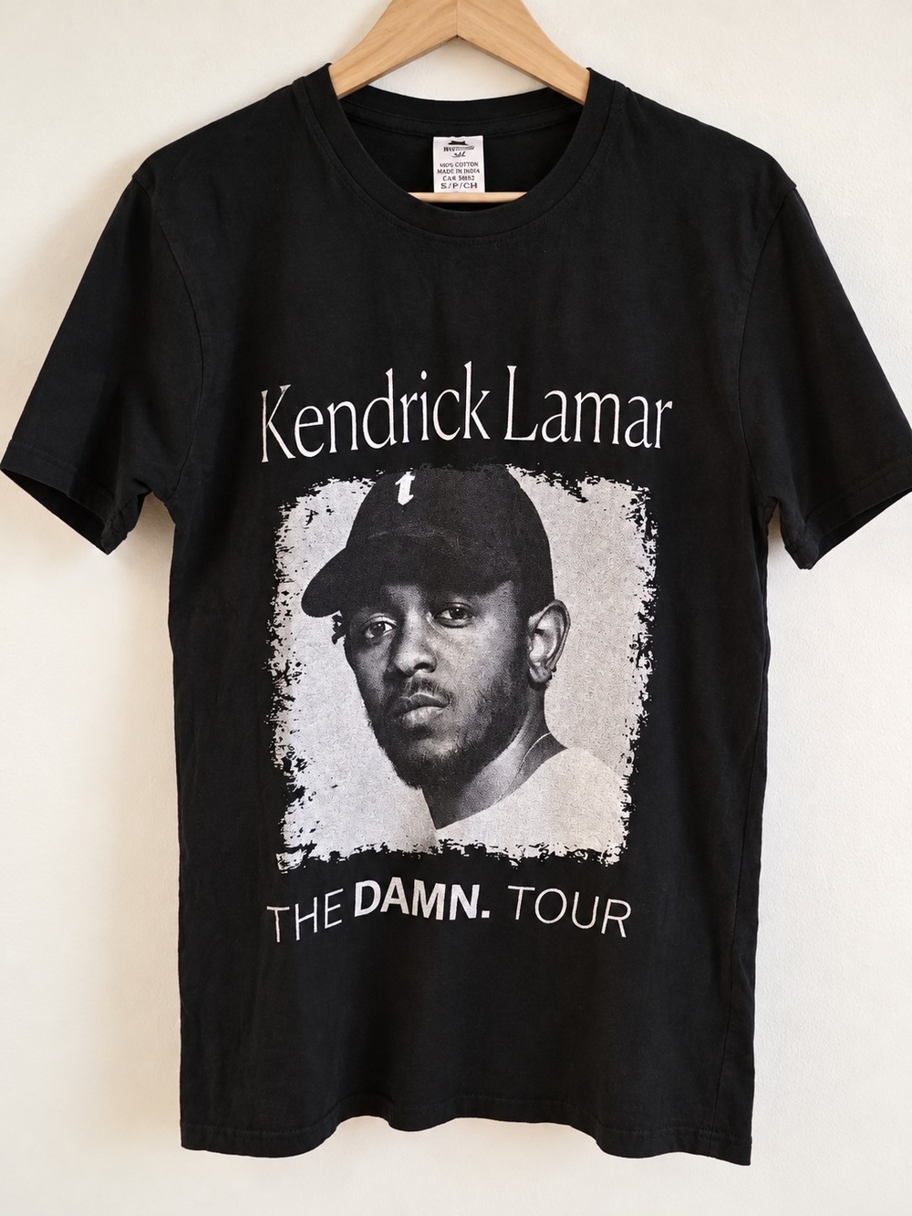 Kendrick Lamar The DAMN. Tour 2017 Black T-Shirt Size Small